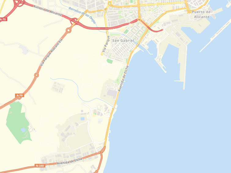 03008 Avenida De Elche, Alicante/Alacant, Alicante (Alacant), Comunidad Valenciana (País Valencià), Espanya