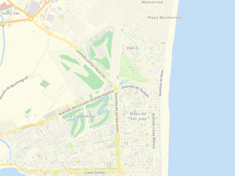 03540 Avenida De Las Naciones, Alicante/Alacant, Alicante (Alacant), Comunidad Valenciana (País Valencià), Espanya