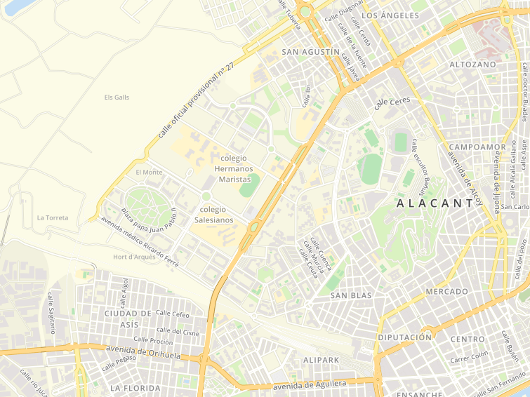 03005 Plaza Juan Pamblanco Ayela, Alicante/Alacant, Alicante (Alacant), Comunidad Valenciana (País Valencià), Espanya