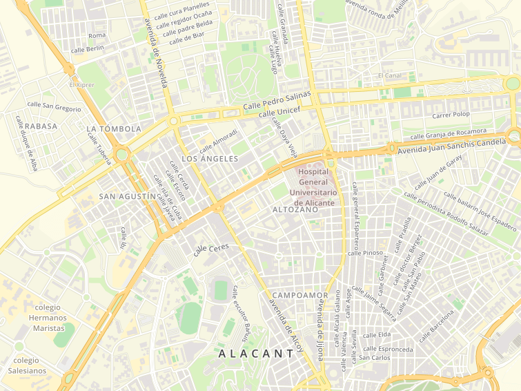 03010 Unicef, Alicante/Alacant, Alicante (Alacant), Comunidad Valenciana (País Valencià), Espanya