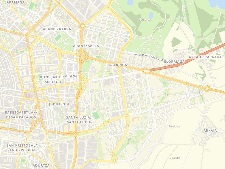 Bulevar De Salburua, Vitoria-Gasteiz (Vitòria-Gasteiz), Araba/Álava (Àlaba), País Vasco / Euskadi (País Basc), Espanya