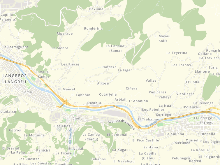 33909 Artosa (Langreo), Asturias (Astúries), Principado de Asturias (Principat d'Astúries), Espanya