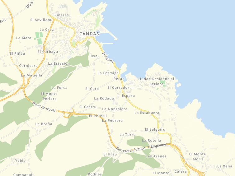 33491 Corredor (Carreño), Asturias (Astúries), Principado de Asturias (Principat d'Astúries), Espanya