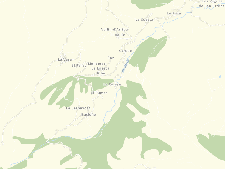 33161 La Calella (Morcin), Asturias (Astúries), Principado de Asturias (Principat d'Astúries), Espanya