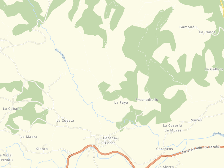 33582 La Faya (Ceceda), Asturias (Astúries), Principado de Asturias (Principat d'Astúries), Espanya