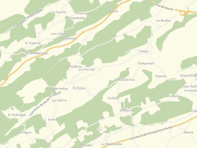 33491 La Ferrian, Asturias (Astúries), Principado de Asturias (Principat d'Astúries), Espanya