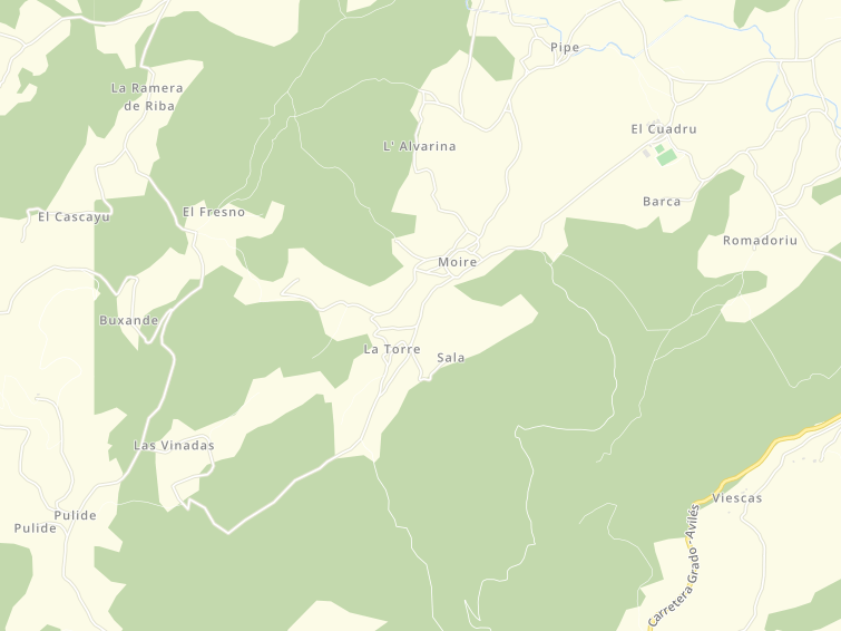 33456 La Rionda (Castrillon), Asturias (Astúries), Principado de Asturias (Principat d'Astúries), Espanya