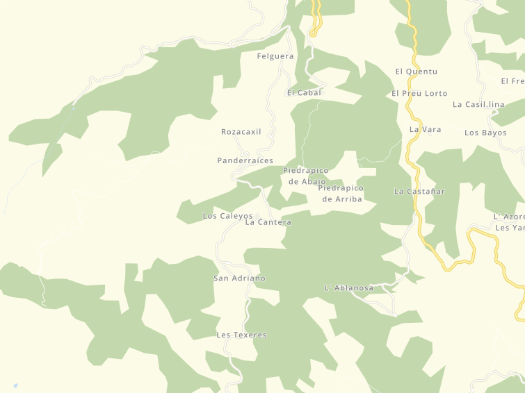 33160 Panderraices, Asturias (Astúries), Principado de Asturias (Principat d'Astúries), Espanya