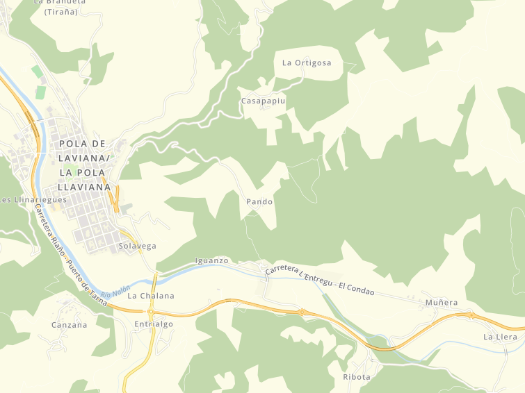 33987 Pando (Laviana), Asturias (Astúries), Principado de Asturias (Principat d'Astúries), Espanya