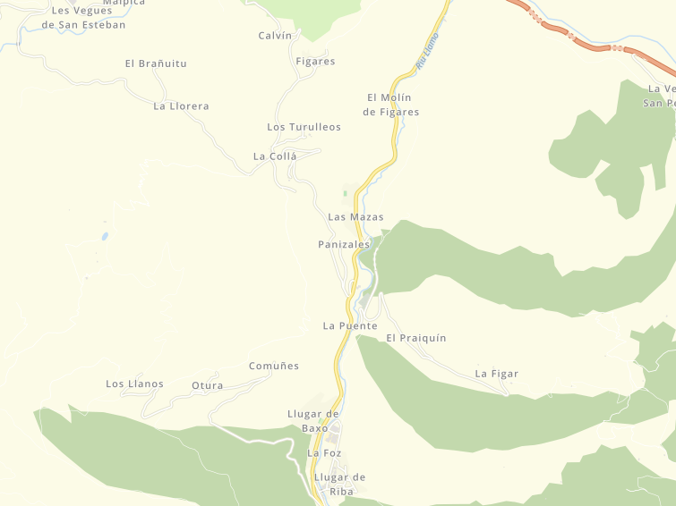 33161 Panizales (Morcin), Asturias (Astúries), Principado de Asturias (Principat d'Astúries), Espanya