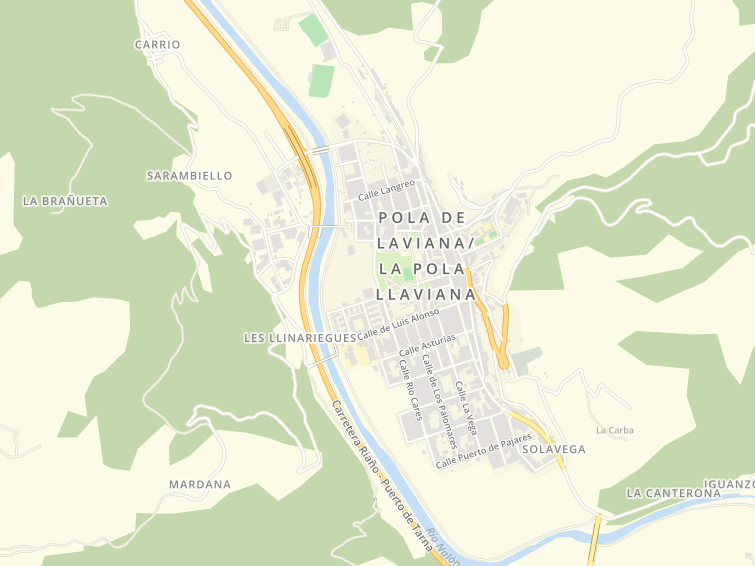 33980 Pola De Laviana, Asturias (Astúries), Principado de Asturias (Principat d'Astúries), Espanya