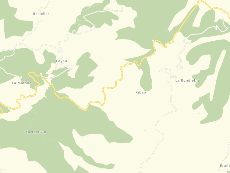 33155 Ribao, Asturias (Astúries), Principado de Asturias (Principat d'Astúries), Espanya