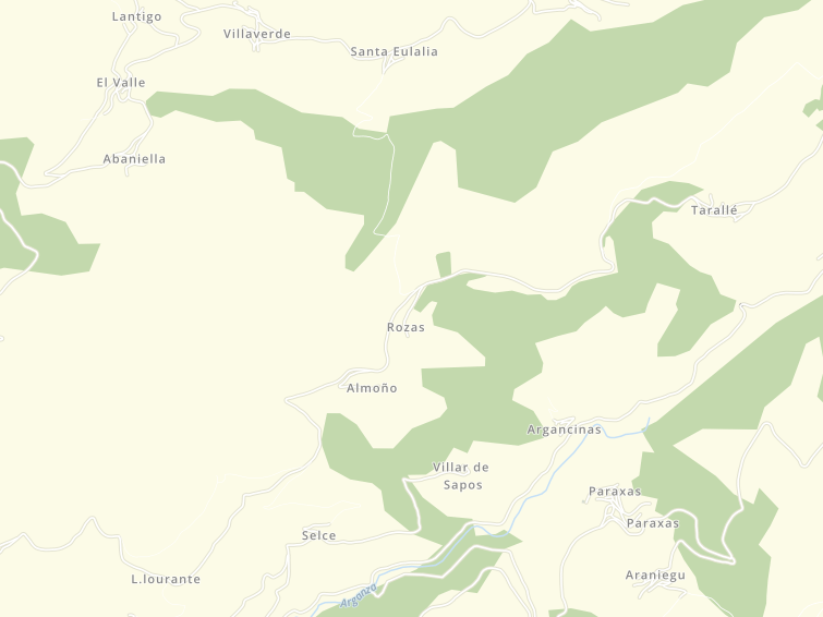 33890 Rozas (Cangas Del Narcea), Asturias (Astúries), Principado de Asturias (Principat d'Astúries), Espanya