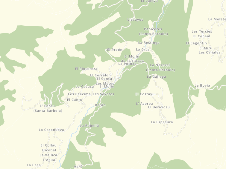 33957 Santa Barbara, Asturias (Astúries), Principado de Asturias (Principat d'Astúries), Espanya