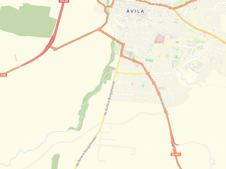 05002 Carretera Burgohondo, Avila (Àvila), Ávila (Àvila), Castilla y León (Castella i Lleó), Espanya