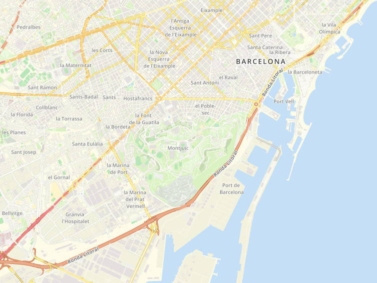 De La Marina, Barcelona, Barcelona, Cataluña (Catalunya), Espanya