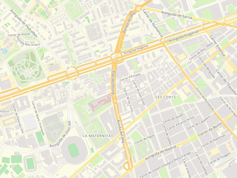 Gran Via De Carles Iii, Barcelona, Barcelona, Cataluña (Catalunya), Espanya