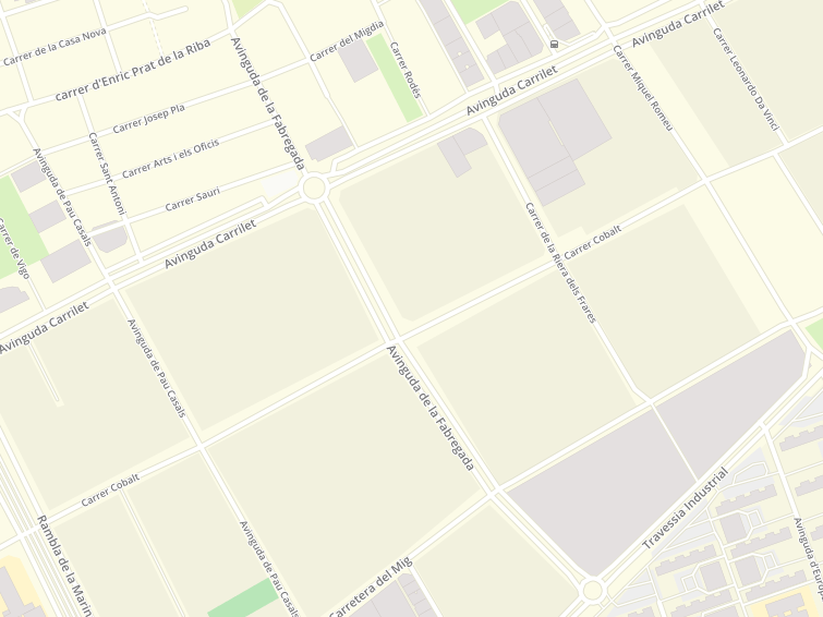 Avenida Fabregada, L'Hospitalet De Llobregat, Barcelona, Cataluña (Catalunya), Espanya
