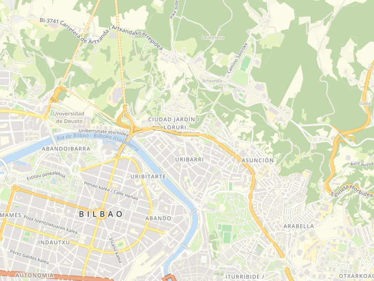 48007 Guardia Municipal Bernardino Alonso, Bilbao, Bizkaia (Biscaia), País Vasco / Euskadi (País Basc), Espanya