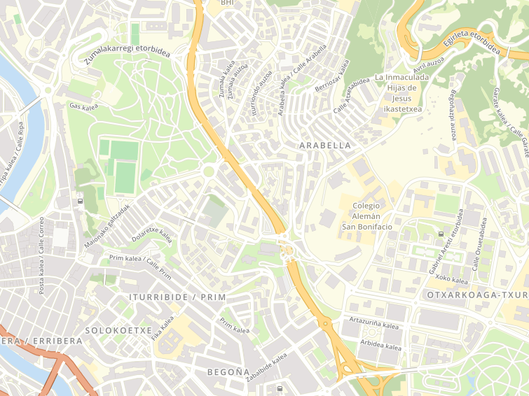 Zabalbide, Bilbao, Bizkaia (Biscaia), País Vasco / Euskadi (País Basc), Espanya