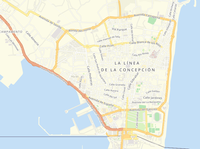 11300 La Linea De La Concepcion, Cádiz (Cadis), Andalucía (Andalusia), Espanya