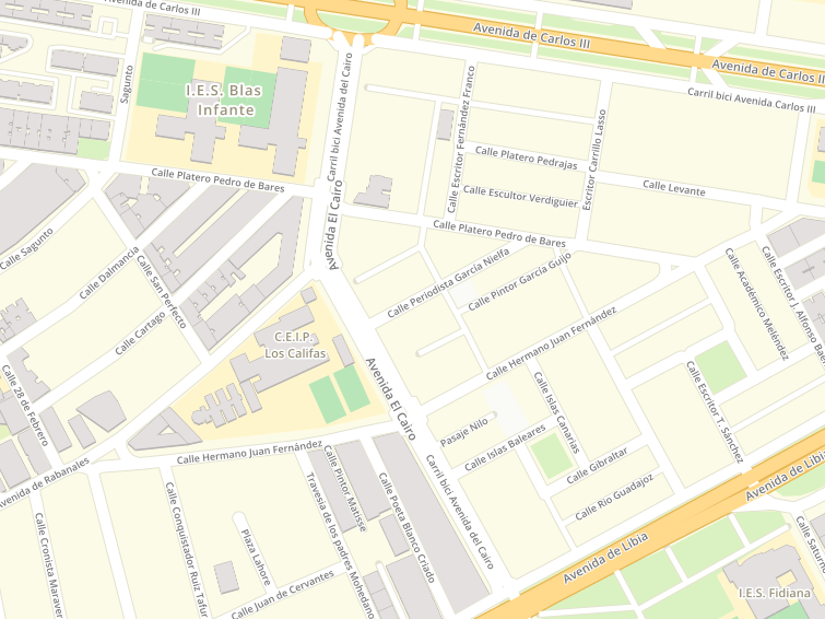Avenida Del Cairo, Cordoba (Còrdova), Córdoba (Còrdova), Andalucía (Andalusia), Espanya