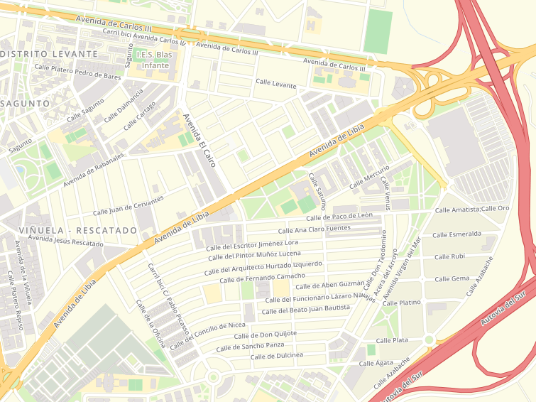 Avenida Libia, Cordoba (Còrdova), Córdoba (Còrdova), Andalucía (Andalusia), Espanya