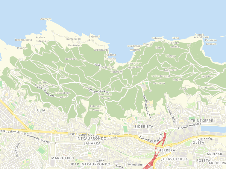 20013 Paseo Ulia, Donostia-San Sebastian (Sant Sebastià), Gipuzkoa (Guipúscoa), País Vasco / Euskadi (País Basc), Espanya