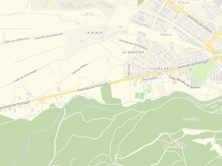 24403 Avenida Portugal, Ponferrada, León (Lleó), Castilla y León (Castella i Lleó), Espanya