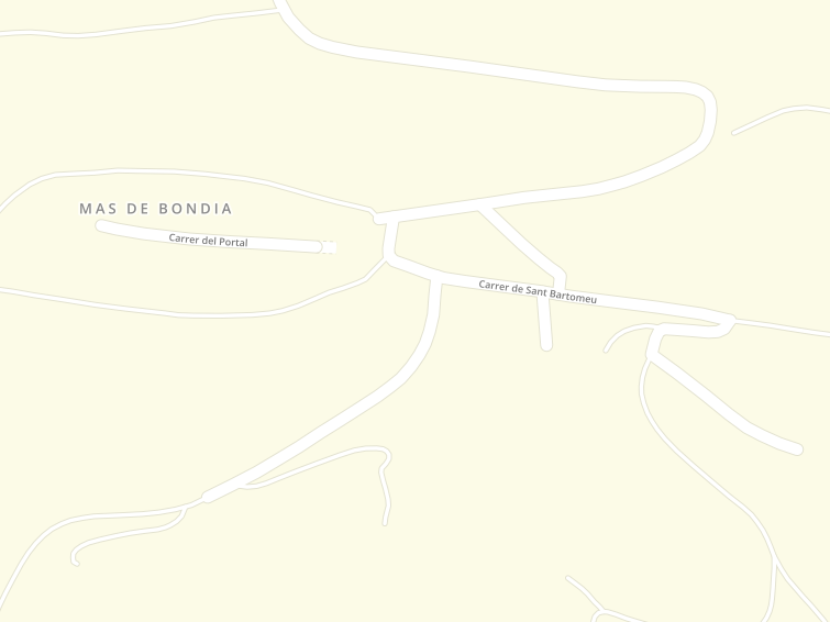 25340 El Mas De Bondia, Lleida, Cataluña (Catalunya), Espanya