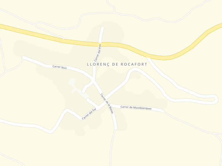 25267 Llorenç De Rocafort (Sant Marti De Riucorb), Lleida, Cataluña (Catalunya), Espanya