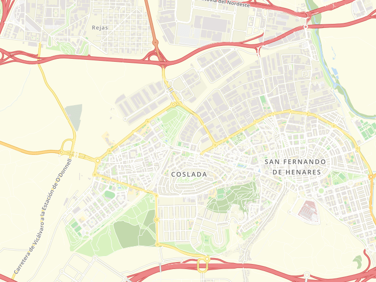28821 Carretera Poligono De Las Mercedes, Coslada, Madrid, Comunidad de Madrid (Comunitat de Madrid), Espanya