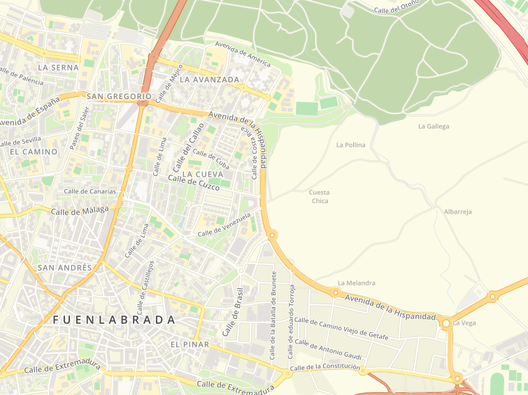 28945 Plaza De Los Llanos, Fuenlabrada, Madrid, Comunidad de Madrid (Comunitat de Madrid), Espanya