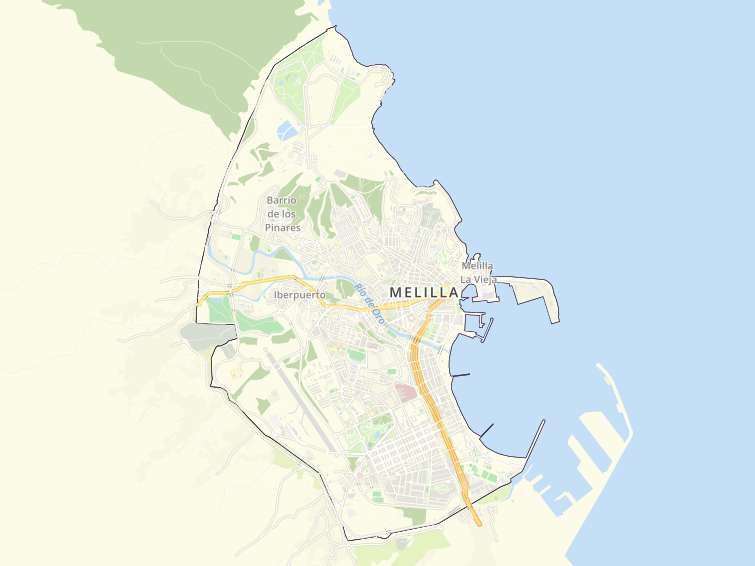 52004 Puerto Noray, Melilla, Melilla, Melilla, Espanya