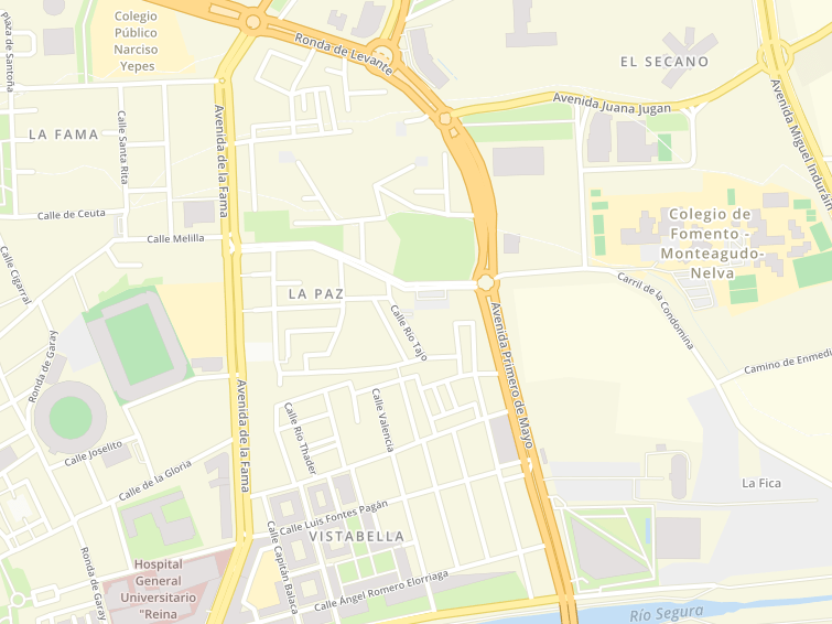 Avenida Primero De Mayo, Murcia (Múrcia), Murcia (Múrcia), Región de Murcia (Regió de Múrcia), Espanya