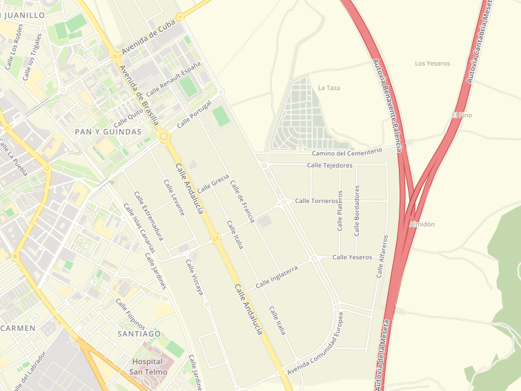 34004 Avenida Comunidad Europea, Palencia (Palència), Palencia (Palència), Castilla y León (Castella i Lleó), Espanya