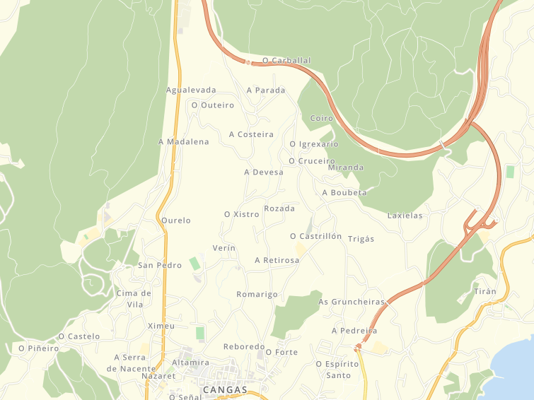 36947 Rozada (Coiro), Pontevedra, Galicia (Galícia), Espanya