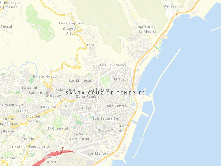 Rambla General Franco, Santa Cruz De Tenerife, Santa Cruz de Tenerife, Canarias (Canàries), Espanya