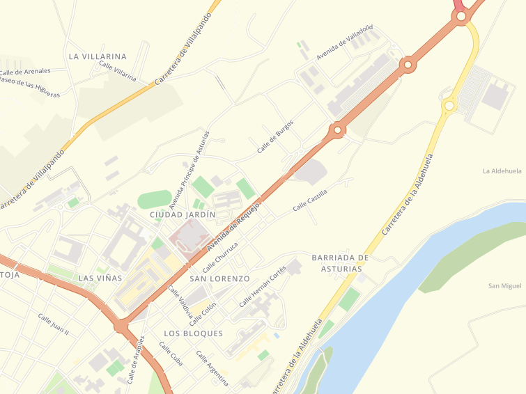 Avenida Requejo, Zamora, Zamora, Castilla y León (Castella i Lleó), Espanya