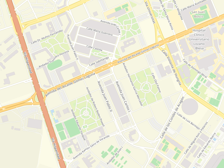 50009 Avenida Juan Pablo Ii, Zaragoza (Saragossa), Zaragoza (Saragossa), Aragón (Aragó), Espanya