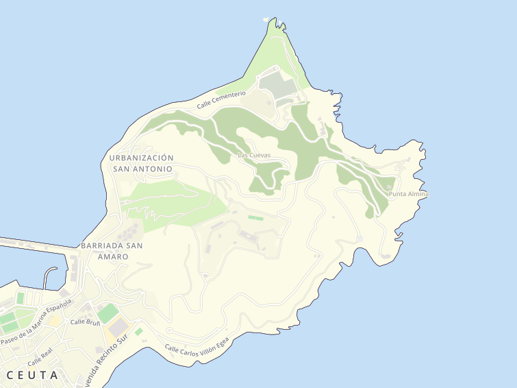 51005 Sarchal, Ceuta, Ceuta, Ceuta, España