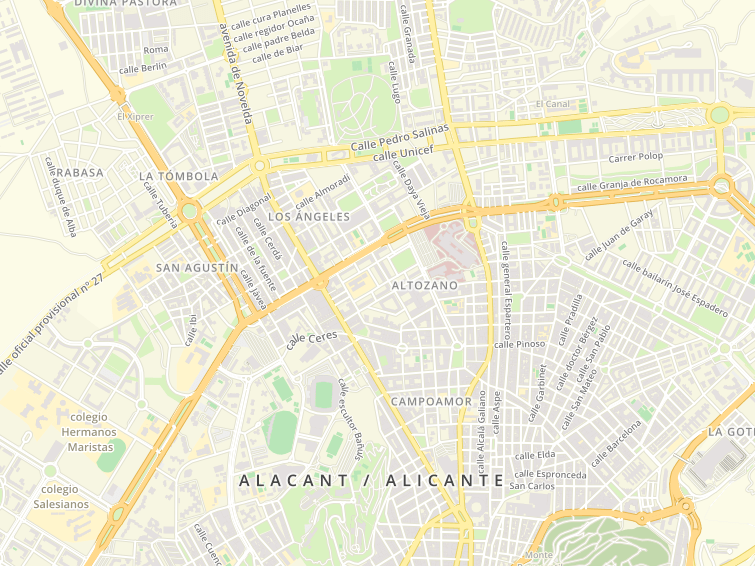 Plaza España, Alicante/Alacant, Alicante, Comunidad Valenciana, Spain
