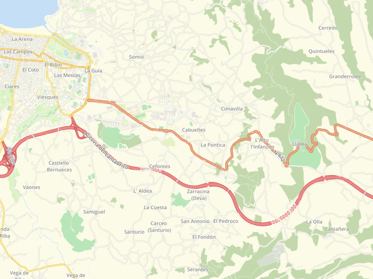 33394 Rioseco (Vega - Gijon), Asturias, Principado de Asturias, Spain