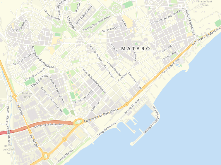 Avinguda Del Maresme, Mataro, Barcelona, Cataluña (Catalonia), Spain