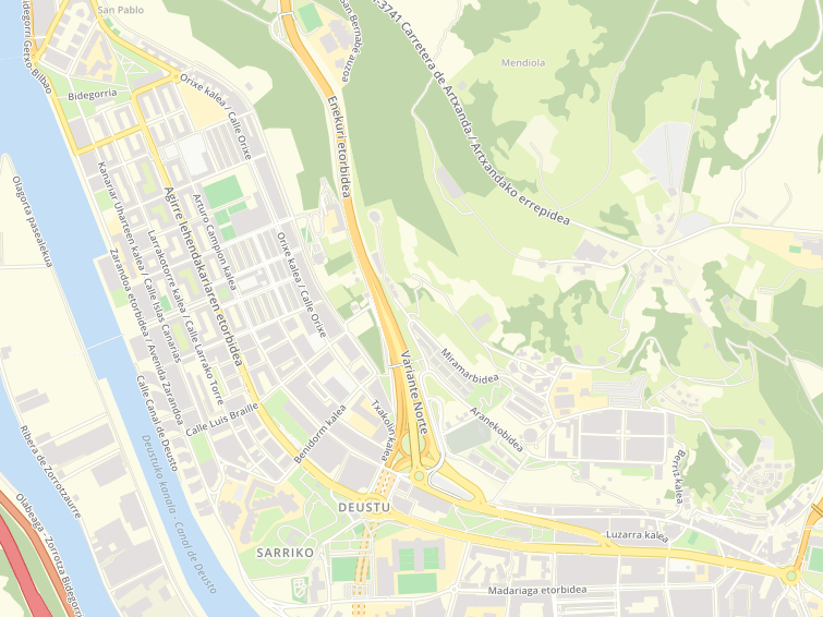 Avenida Del Lehendakari Aguirre, Bilbao, Bizkaia (Biscay), País Vasco / Euskadi (Basque Country), Spain