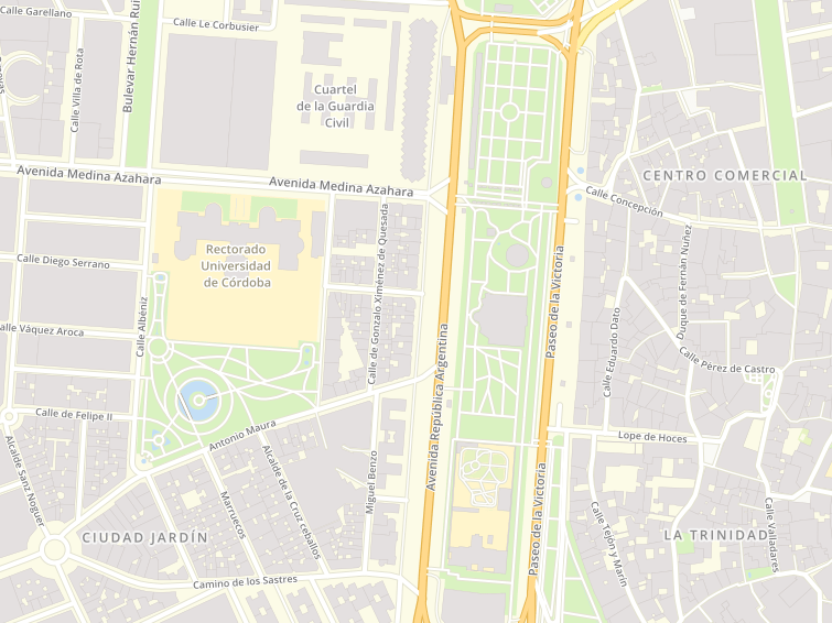 Avenida Republica Argentina, Cordoba (Cordova), Córdoba (Cordova), Andalucía (Andalusia), Spain