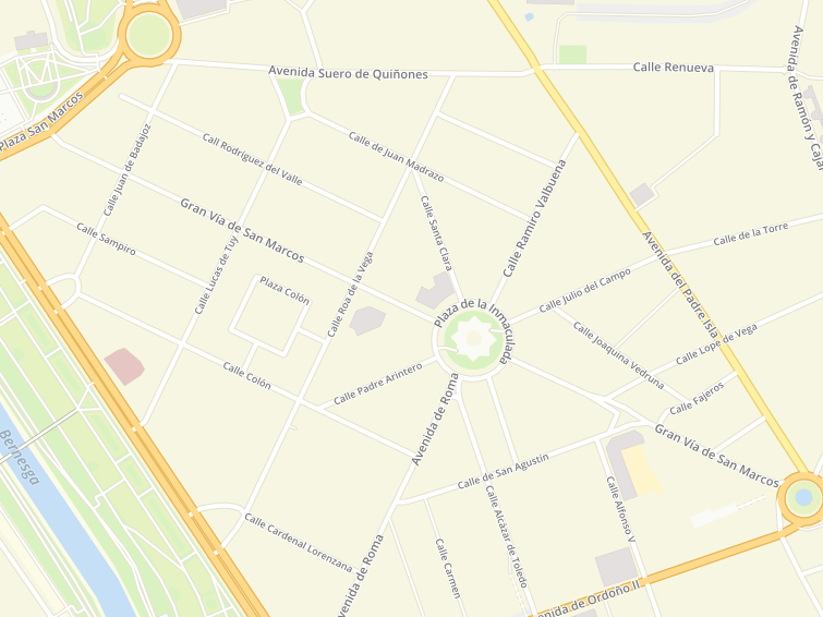 Avenida Gran Via De San Marcos, Leon, León, Castilla y León, Spain