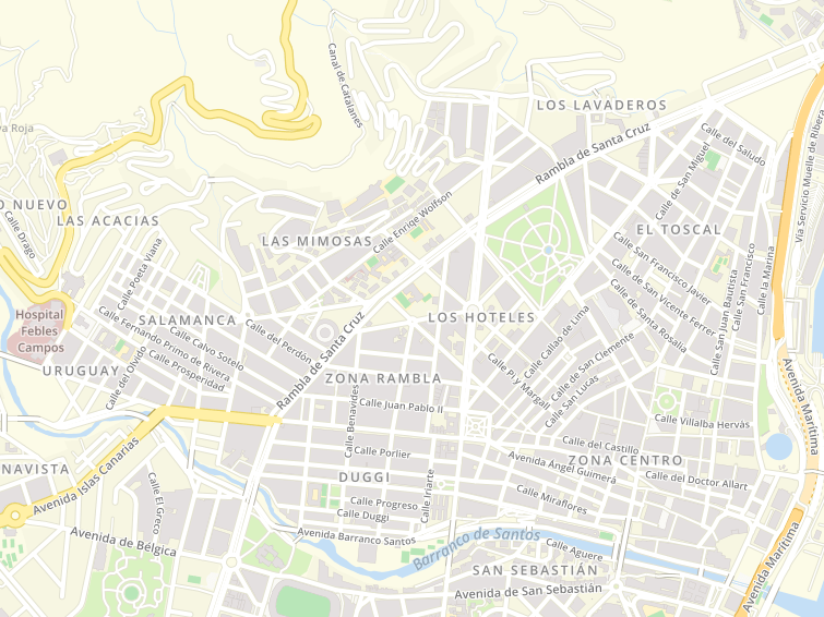 38004 General Moscardo, Santa Cruz De Tenerife, Santa Cruz de Tenerife, Canarias (Canary Islands), Spain