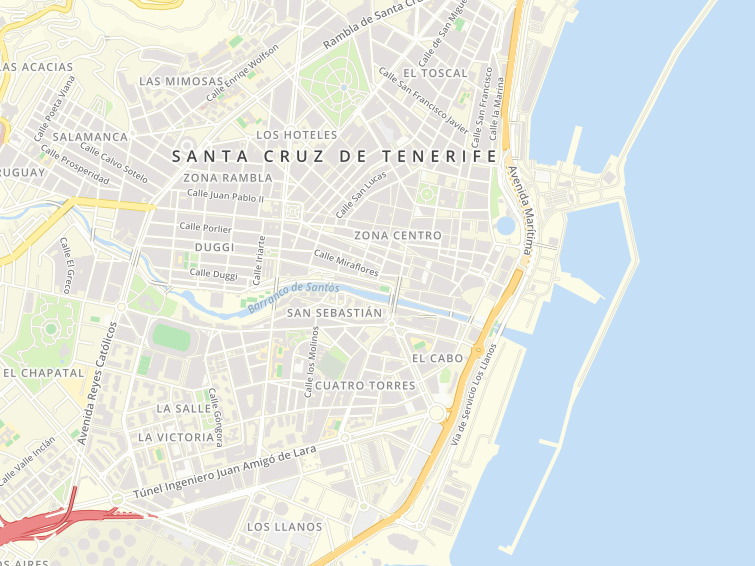 Ramon Y Cajal, Santa Cruz De Tenerife, Santa Cruz de Tenerife, Canarias (Canary Islands), Spain