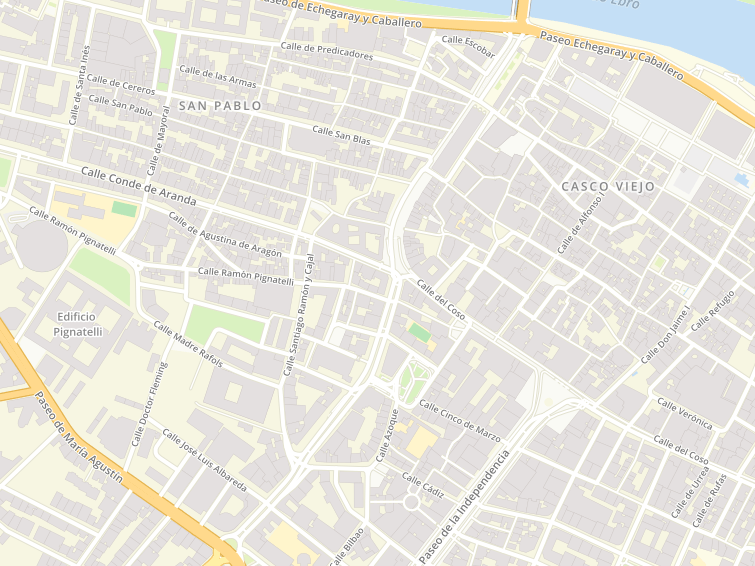 Avenida Cesar Augusto, Zaragoza, Zaragoza, Aragón, Spain